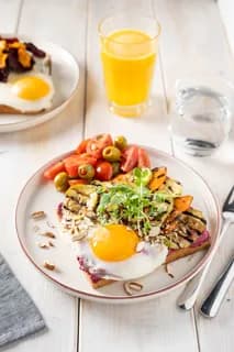 Beetroot Labneh Toast